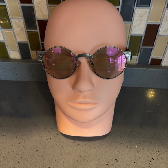 Vintage Beau Monde Chiswick round metal sunglasses main image 5